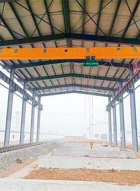 LD-16T电动单梁桥式起重机小型天车航吊室内悬挂单梁行车起重机