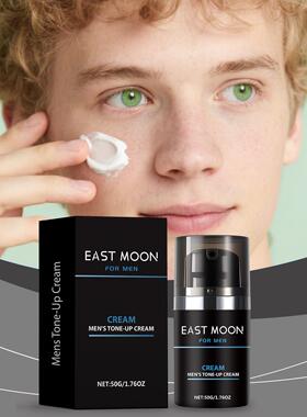EAST MOON Men's Bare Face Cream - Light and Transparent, Moi