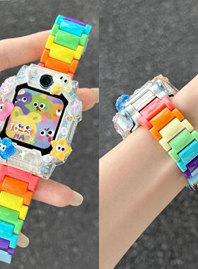 适用于小天才电话手表表带z11/z10z9/z8少年z7/z6pro磁吸z5树脂d2