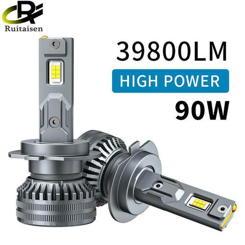 迷你短款H7汽车货车LED大灯汽车斜口偏芯专用超亮H11灯泡9005车灯