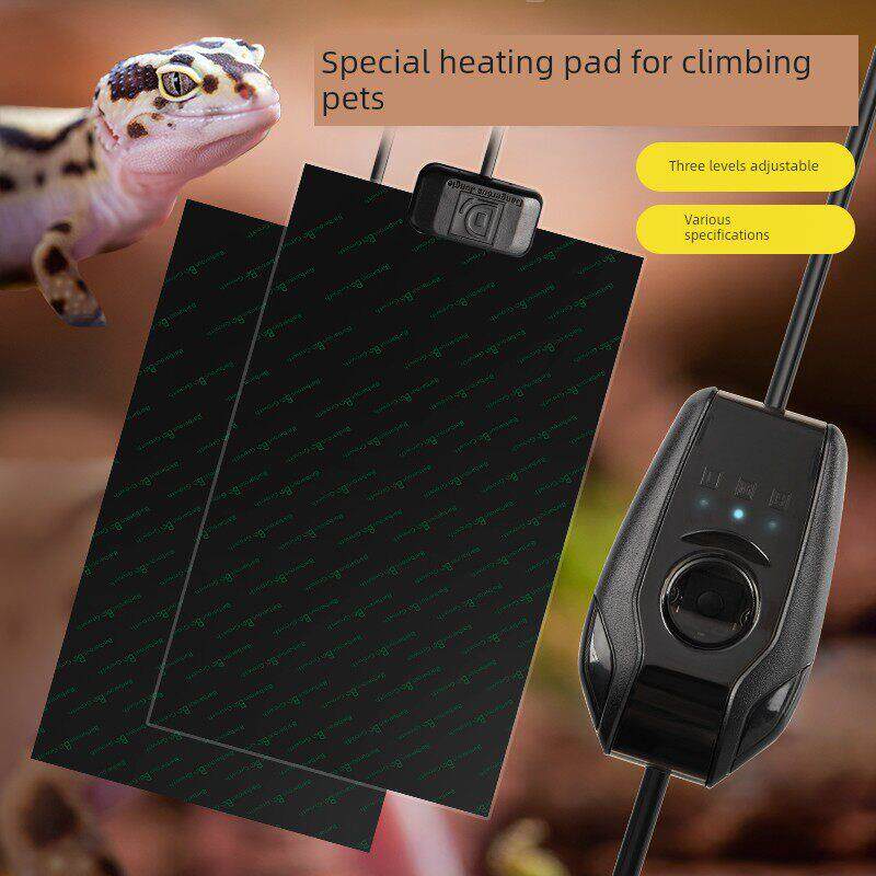 爬行动物宠物加热板垫壁虎宠物蛇角蛙繁殖箱加热恒温加热垫爬行动