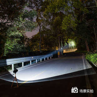 led远射户外防水亮家用多功能超手提手电筒强光探照灯矿灯可充电