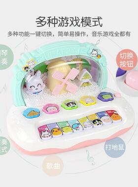 雪花SBD益智音乐早玩具儿童教电个子琴宝宝0一1岁以上2婴幼儿琴12