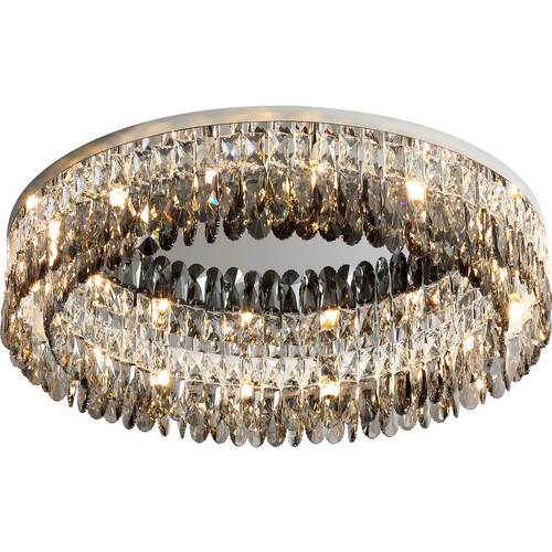 高档轻奢家用客厅主灯简约现代创意网红餐厅灯led卧室水晶吸顶灯