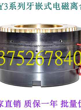 无滑环牙嵌式电磁离合器DLY35A10A25A41AT63A100A200A大扭矩DC24V