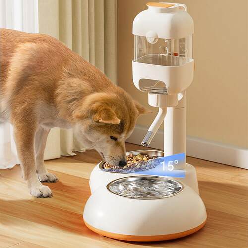 德国品质猫咪饮水机悬挂喂 食碗自动狗狗喝水器不湿嘴饮水器
