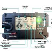真MPPT太阳能电动车升压充电器太阳能升压器48 60V72V三档调节mpp