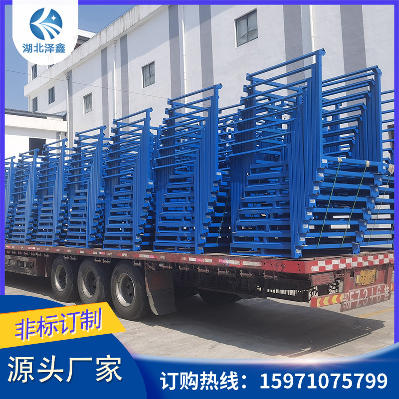 河北山东可定插管式食品冷库布匹堆垛架 车间堆叠货架巧固架