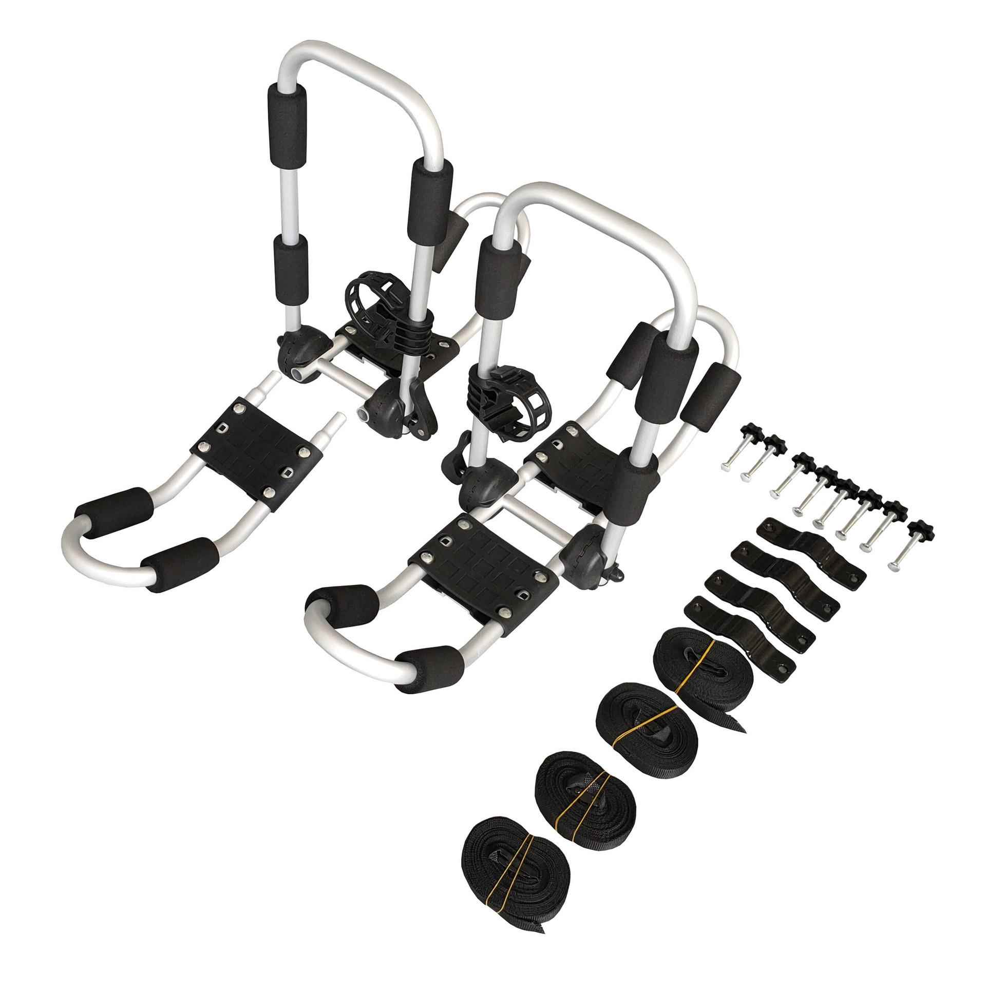 皮划艇车顶架 皮划艇架 冲浪板架 可折叠 带船桨扣 船桨夹