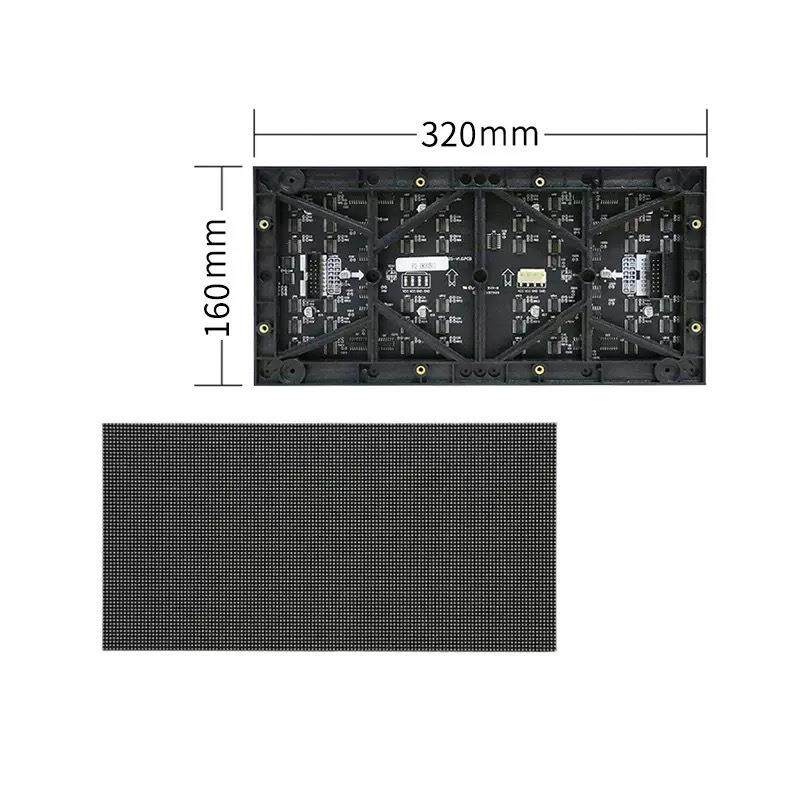 Indoor P1.25RGBLED display HD seamless module 320x160mm室内