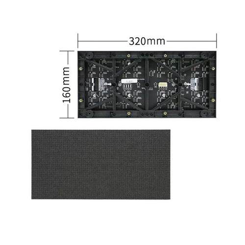Indoor P1.25RGBLED display HD seamless module 320x160mm室内