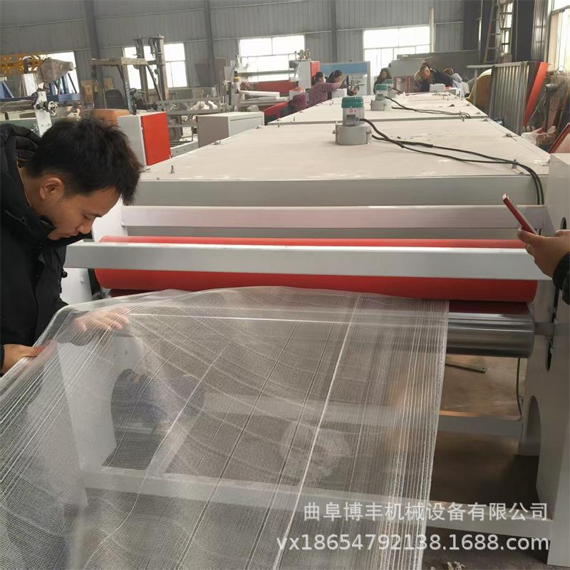涤纶网纱布浸渍机 玻璃纤维网格布浸胶机带烘干 液体浆料涂布机