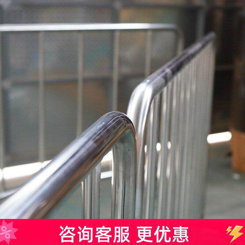 不锈钢铁马护栏地铁商场学校隔离栏施工围栏户外隔离栏