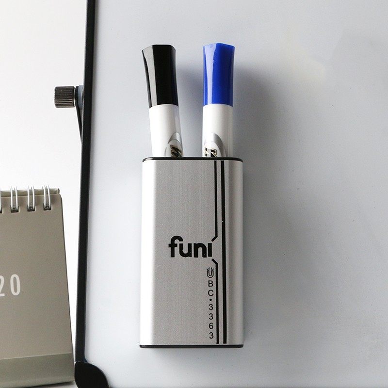 铝合金高端磁性笔盒板擦两用板擦