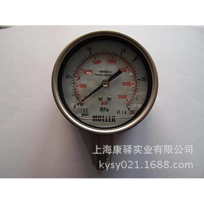现货供应 J-ML150-160 上海超高压压力表 高压压力表