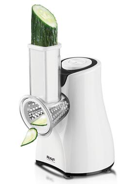 规芝欧士刨丝机电动切菜切丝3401多功能滚筒式家用奶酪切厨房片沙