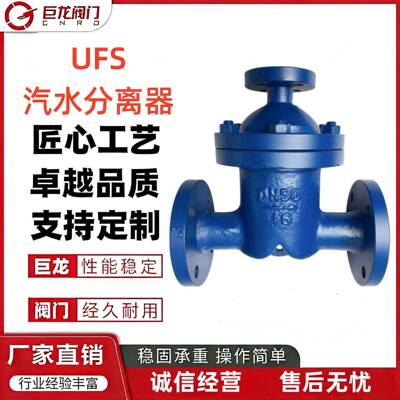 UFS汽水分离器蒸汽汽水分离器蒸汽管道用与疏水阀配套使用