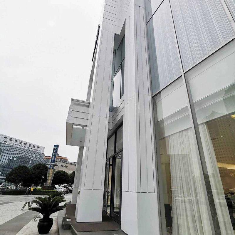 氟碳烤漆喷涂铝单板吊顶天花幕墙建材铝板门头装饰木纹石纹铝单板
