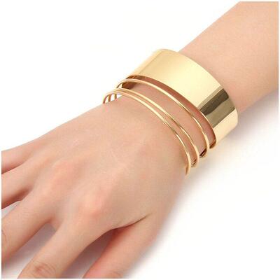 bracelets women jewelry wide cuff 朋克手镯欧美夜店手环女