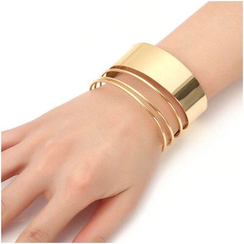 bracelets women jewelry wide cuff 朋克手镯欧美夜店手环女