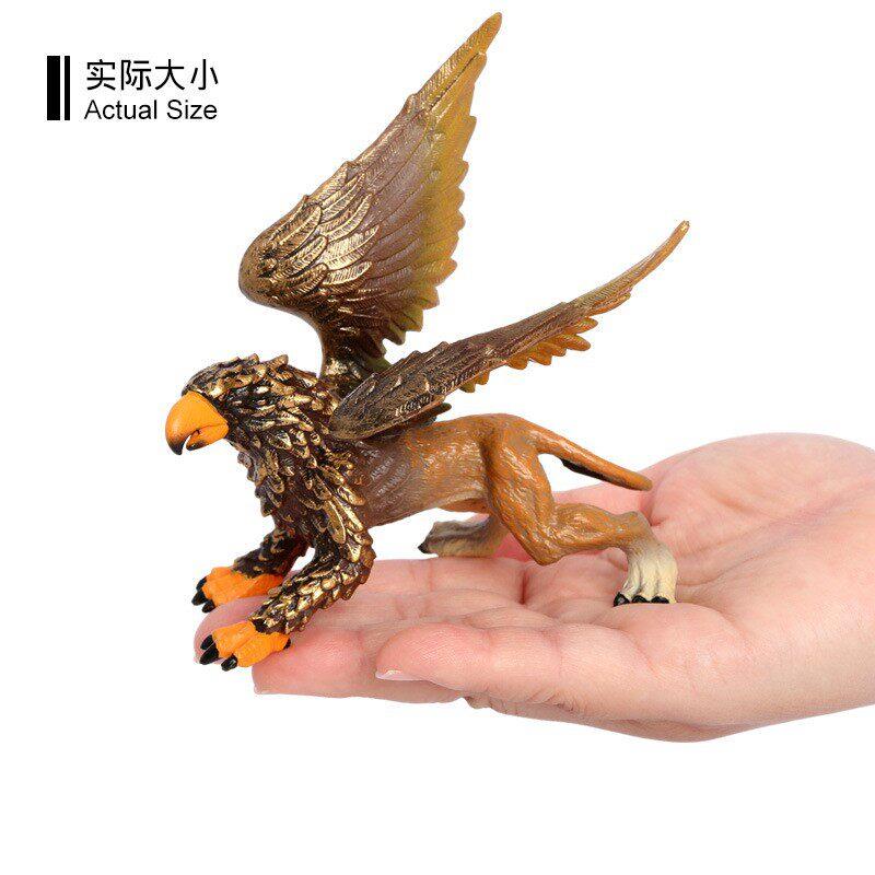 儿童玩具魔幻仿真动物模型魔兽军团系列狮鹫格里芬摆件手办小玩偶