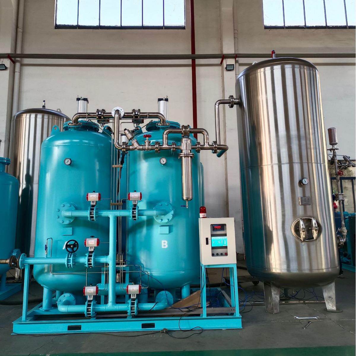 抗磨材料用制氮机PSA变压吸附工业制氧机制氮机操作流程