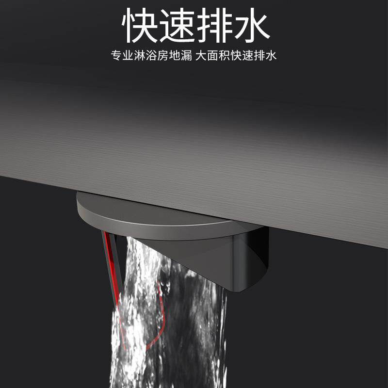 卫极简型线不锈钢防型臭地漏淋浴房生间长条排极窄型加长极窄款线