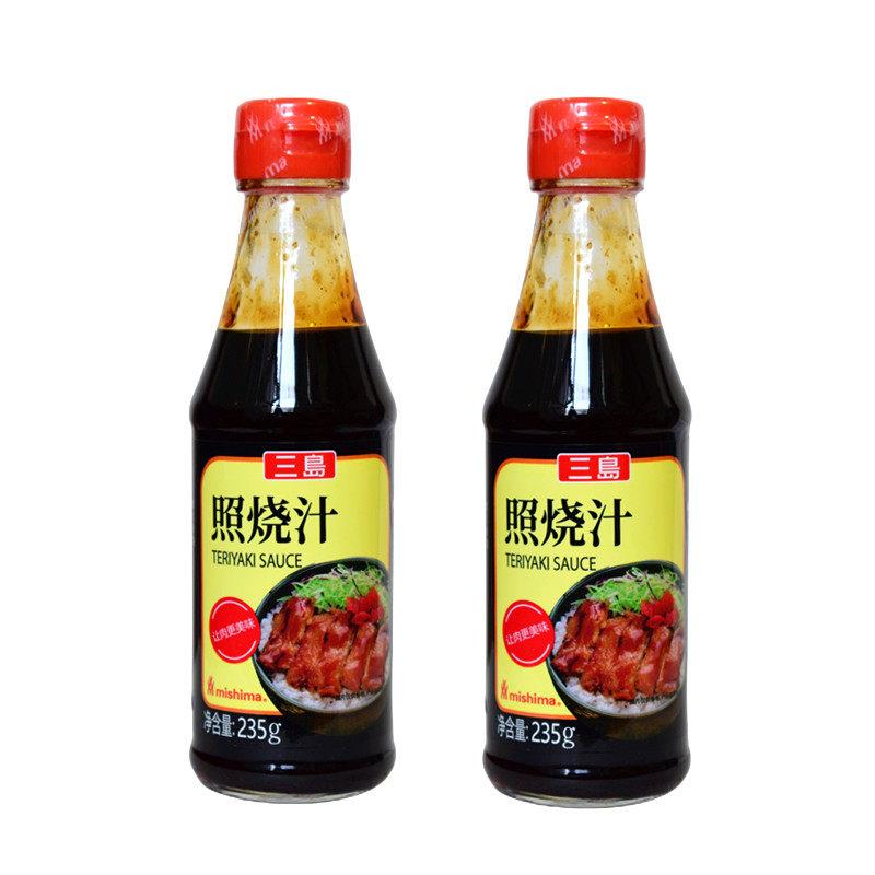 鳗鱼汁三岛日式照烧汁235g盖饭鲜蔬煎鸡肉饭照烧酱鸡排饭鳗鱼