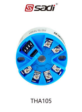 THA105拨码开关智能温度变送器/Pt100/一体化/4-20mA输出源头工厂