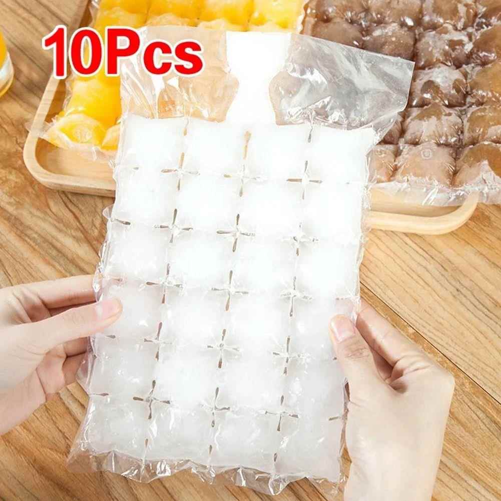 10-100Pcs Disposable Ice-making Bags Freezing Maker Ice Cube