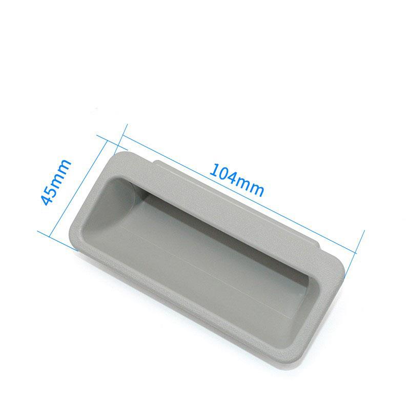 海坦DMK025黑色塑料拉手工业箱门机械设备箱门柜门抽屉明装式把手