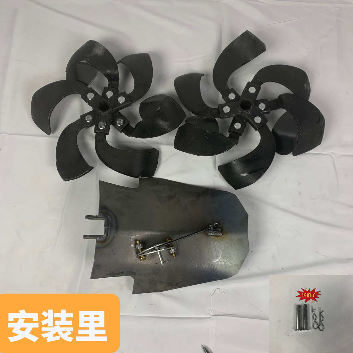 微耕机配套开沟培土刀田间管理培土起垄