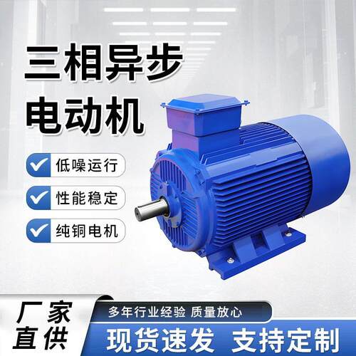 三相异步电动机YE2/YE3/YE4/电机380V卧式立式全铜线圈效