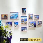 现代简约欧式 饰画 照片墙客厅卧室相片相框墙贴11框创意组合挂装
