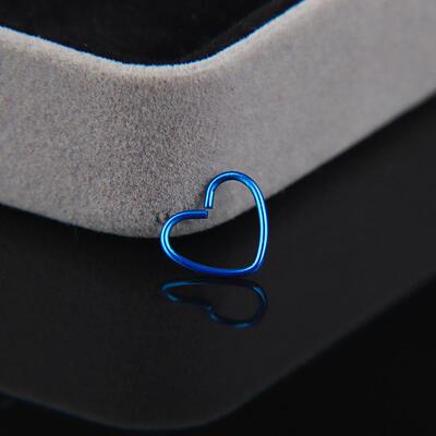 Body Jewelry Surgical Steel Daith Heart Cartilage Tragus Pie
