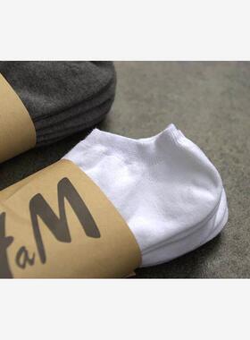 5pair Men's Sock Solid Color Cotton Business Socks男纯色