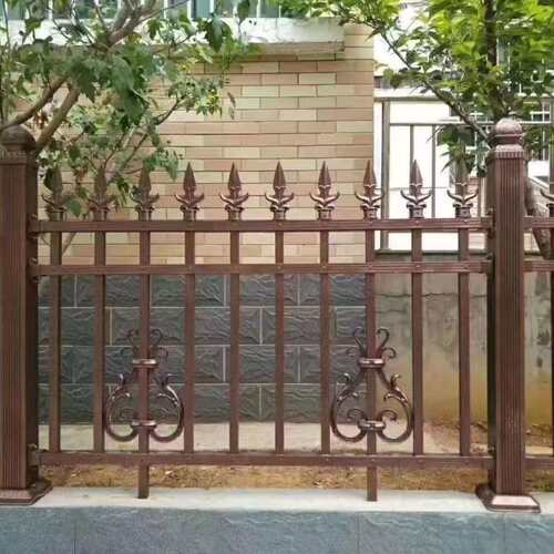 中式铝合金围栏 阳台护栏 简约户外铝合金庭院围栏别墅院墙栅栏
