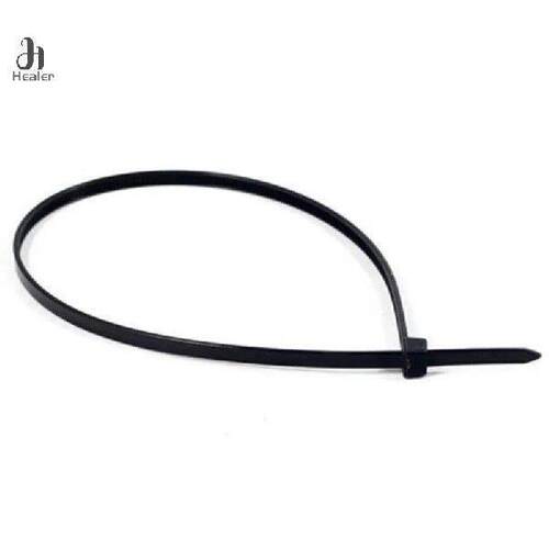 100pcs 100mm Black Network Nylon Plastic Cable Wire Zip Tie