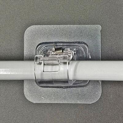 Japanese-style Non-Drilling Traceless Adhesive Curtain Rod H