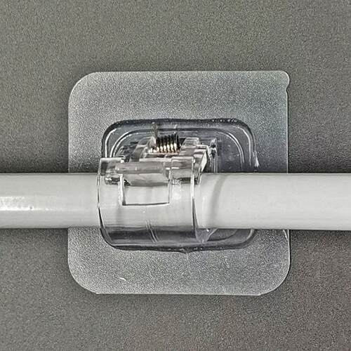 Japanese-style Non-Drilling Traceless Adhesive Curtain Rod H