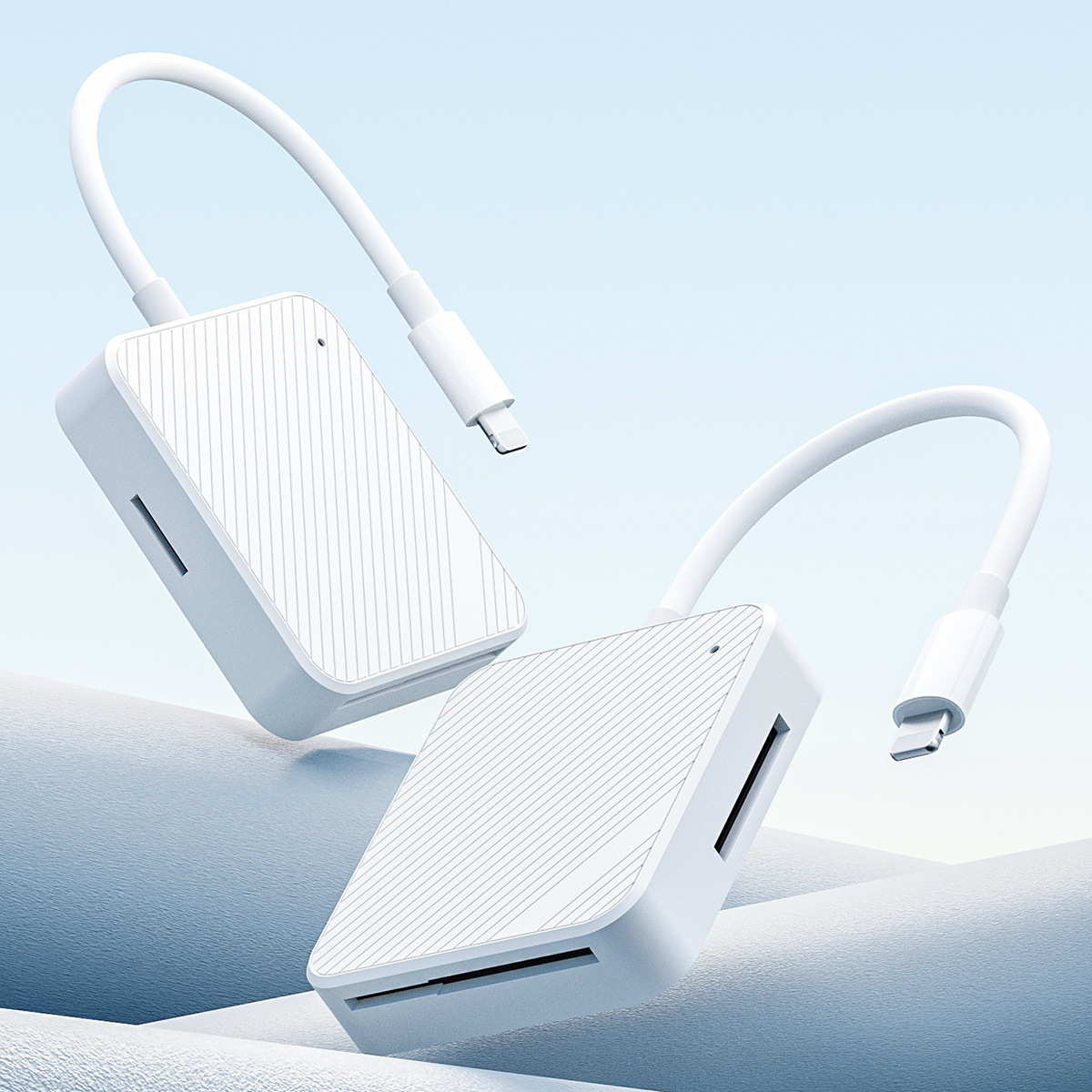 厂家直销树梦SM XD SD M2四合一手机OTG读卡器适用相机卡支持手机