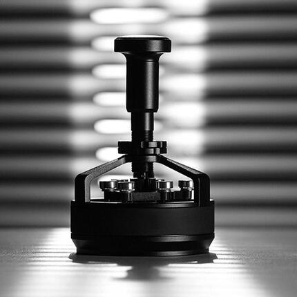 Coffee Distribution Needle, Adjustable Press-Type Distribution Needle for Espresso, Evenly Stir and Distribute Coffee with a Hollowed-Out Rotating Design