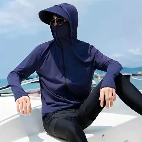 夏季速干冰丝防晒衣男防