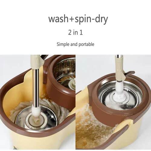 Home automatic washing spin-dry mop barrel Cleaning tools捅