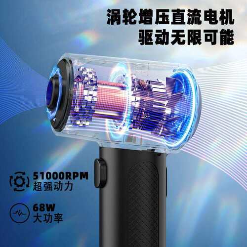 新款私模车载无线吸尘器电动空气便携式除尘器电脑机箱键盘吹尘器