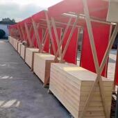 户外折叠展示架集市摊位架移动夜市活动木花车布艺创意箱体小吃车