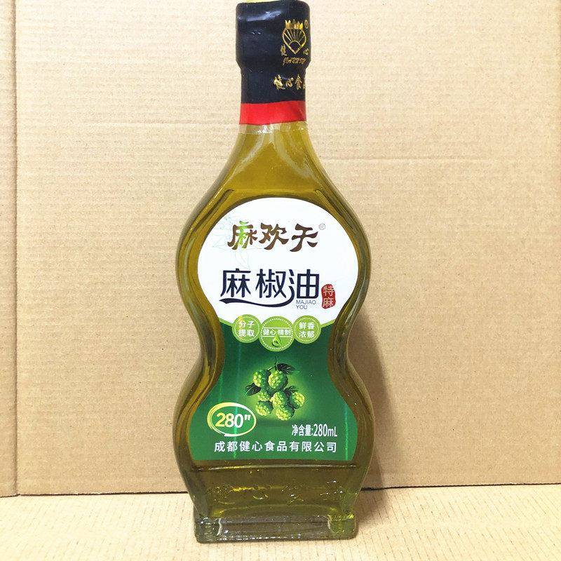 凉线2瓶起麻包邮麻欢天麻椒油米 280ml 米线店油凉拌麻辣