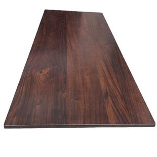 北美黑胡桃木板升降桌桌面白蜡木红橡木樱桃木吧台面FAS级板材