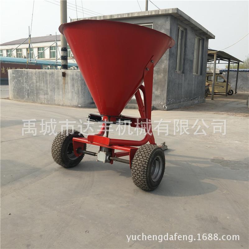 轮胎驱动式抛撒机ATV融雪剂撒播机轮胎驱动式撒肥机厂家