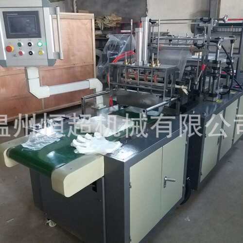 高速双层塑料PE一次性手套机指套机手套机厂家
